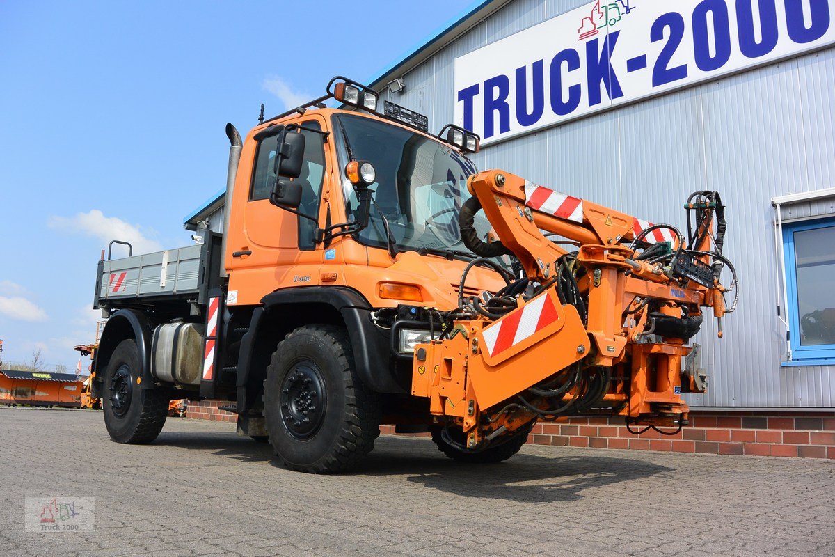 Unimog типа Mercedes-Benz U 400 4 x 4 Mulag Teleskopausleger + Zapfwelle, Gebrauchtmaschine в Sottrum (Фотография 29)