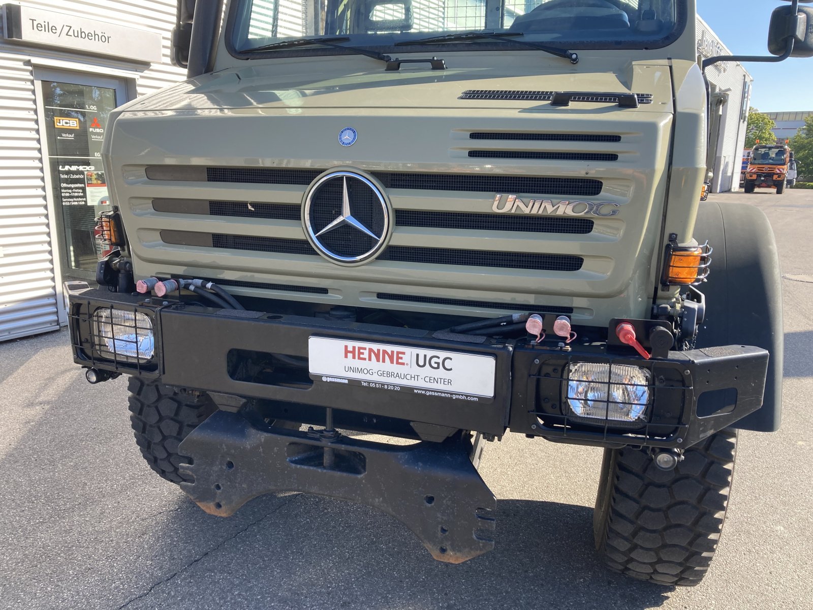 Unimog des Typs Mercedes-Benz U 5000 mit Seilwinde und Bergstütze, Gebrauchtmaschine in Heimstetten (Bild 4)