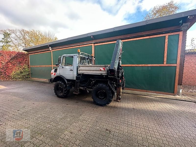 Unimog типа Mercedes-Benz U1000 424 Zapfwelle 60Km/h Kran Atlas AK1402 inkl. MwSt., Gebrauchtmaschine в Fitzen (Фотография 3)