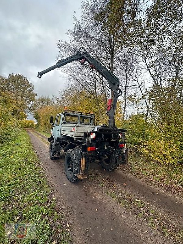 Unimog типа Mercedes-Benz U1000 424 Zapfwelle 60Km/h Kran Atlas AK1402 inkl. MwSt., Gebrauchtmaschine в Fitzen (Фотография 12)