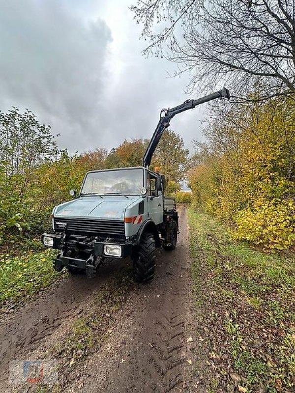 Unimog типа Mercedes-Benz U1000 424 Zapfwelle 60Km/h Kran Atlas AK1402 inkl. MwSt., Gebrauchtmaschine в Fitzen (Фотография 13)