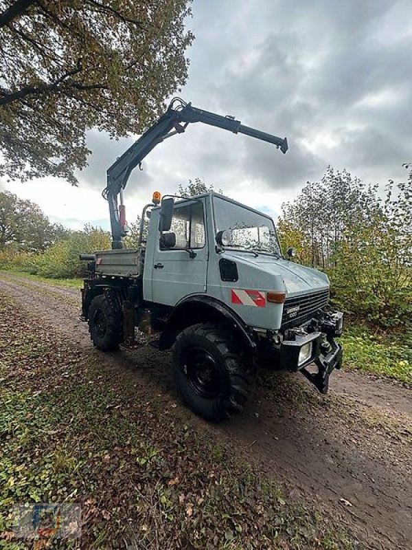 Unimog типа Mercedes-Benz U1000 424 Zapfwelle 60Km/h Kran Atlas AK1402 inkl. MwSt., Gebrauchtmaschine в Fitzen (Фотография 11)