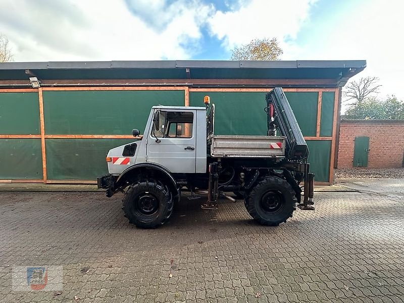 Unimog типа Mercedes-Benz U1000 424 Zapfwelle 60Km/h Kran Atlas AK1402 inkl. MwSt., Gebrauchtmaschine в Fitzen (Фотография 1)