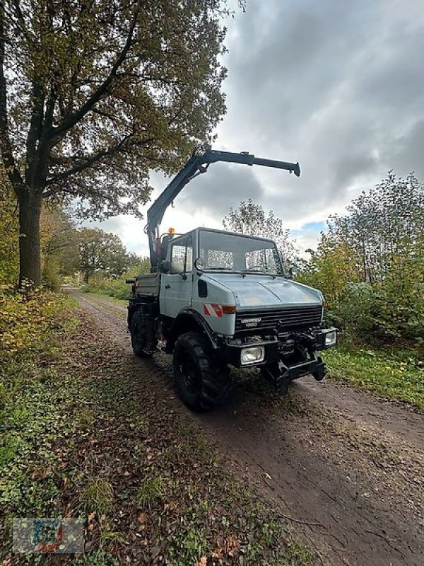 Unimog типа Mercedes-Benz U1000 424 Zapfwelle 60Km/h Kran Atlas AK1402 inkl. MwSt., Gebrauchtmaschine в Fitzen (Фотография 10)