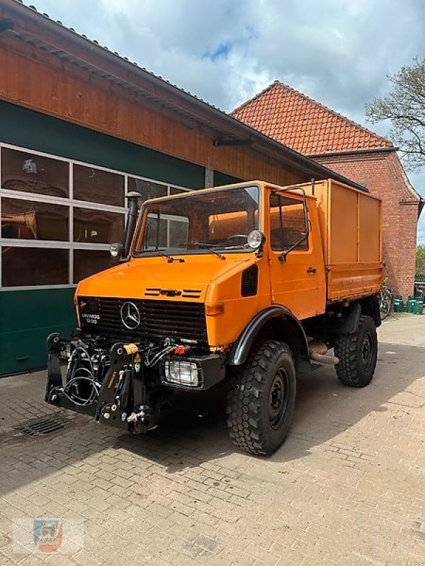 Unimog του τύπου Mercedes-Benz U1200 VollAgrar Heckkraftheber Zapfwelle Lesnik U424, Gebrauchtmaschine σε Fitzen (Φωτογραφία 3)