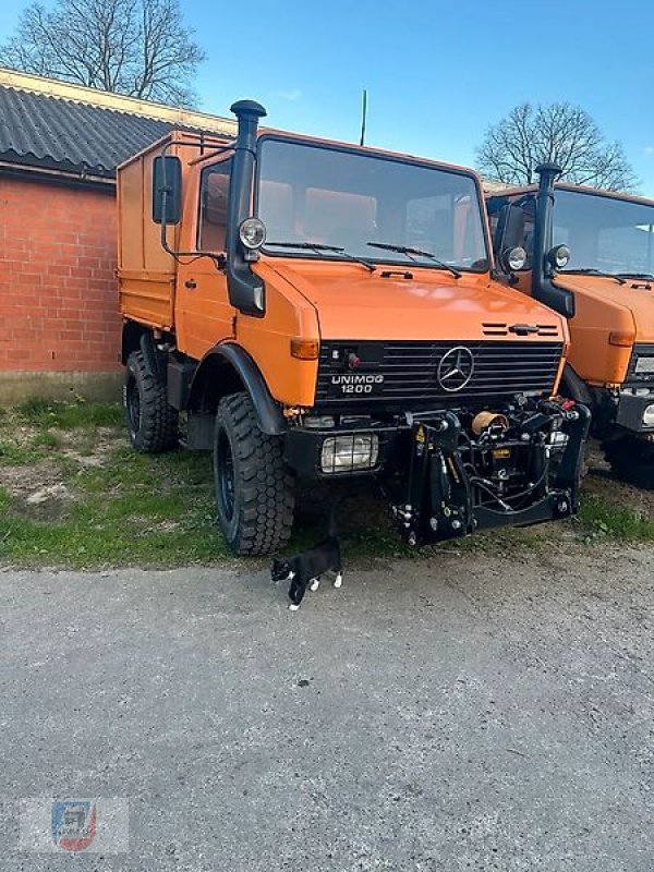 Unimog typu Mercedes-Benz U1200 VollAgrar Heckkraftheber Zapfwelle Lesnik U424, Gebrauchtmaschine v Fitzen (Obrázok 9)