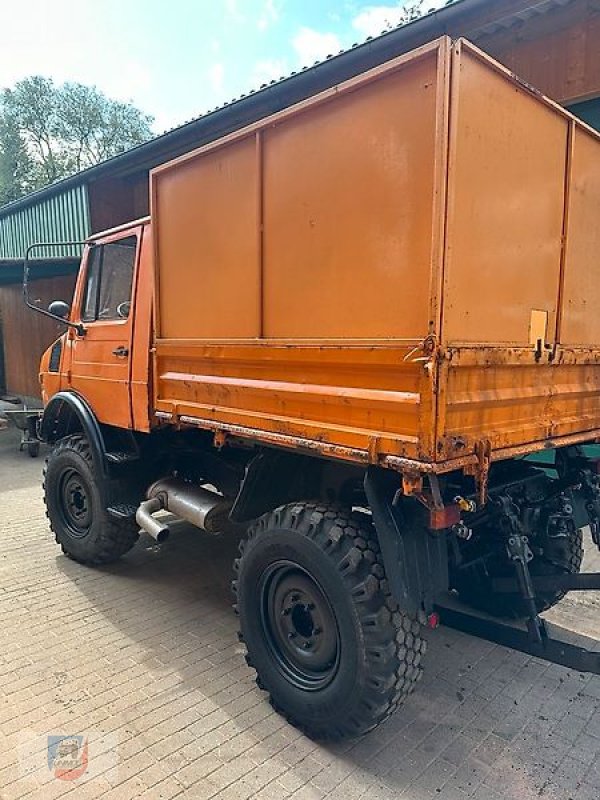 Unimog typu Mercedes-Benz U1200 VollAgrar Heckkraftheber Zapfwelle Lesnik U424, Gebrauchtmaschine v Fitzen (Obrázok 17)