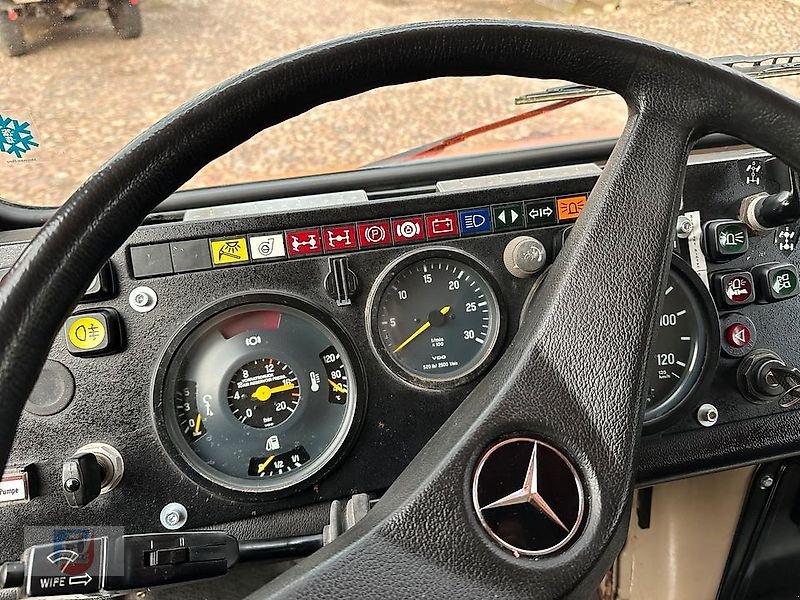 Unimog van het type Mercedes-Benz U1300L 37 Turbo DoKa H-Gutachten Feuerwehr Womo Expedition, Gebrauchtmaschine in Fitzen (Foto 14)