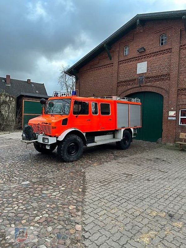 Unimog of the type Mercedes-Benz U1300L 37 Turbo DoKa H-Gutachten Feuerwehr Womo Expedition, Gebrauchtmaschine in Fitzen (Picture 1)