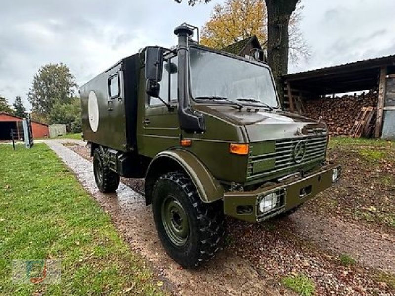 Unimog del tipo Mercedes-Benz U1300L KrKW Reisemobil Expeditionsmobil Michelin XZL Wohn, Gebrauchtmaschine en Fitzen