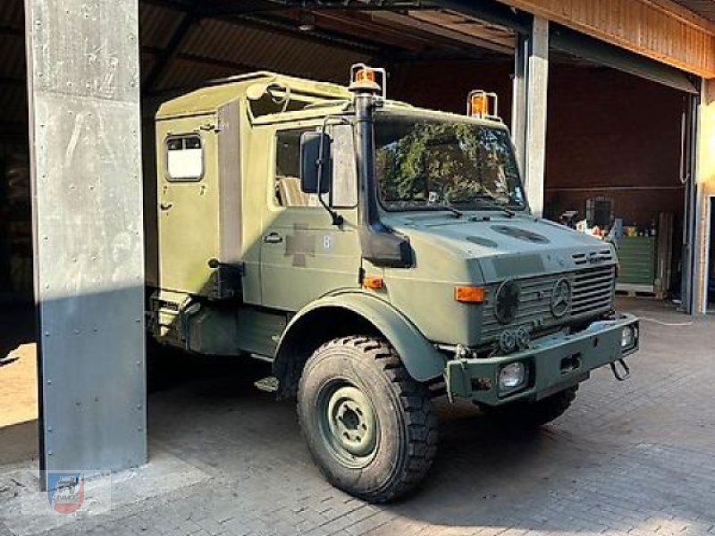 Unimog от тип Mercedes-Benz U1300L OM366 Sani Reisemobil Expeditionsmobil inkl. Mwst., Gebrauchtmaschine в Fitzen (Снимка 1)