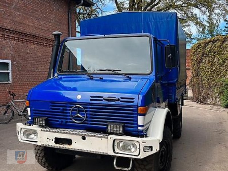 Unimog типа Mercedes-Benz U1300L U435 Reisemobil Expeditionsmobil THW Pritsche, Gebrauchtmaschine в Fitzen (Фотография 1)