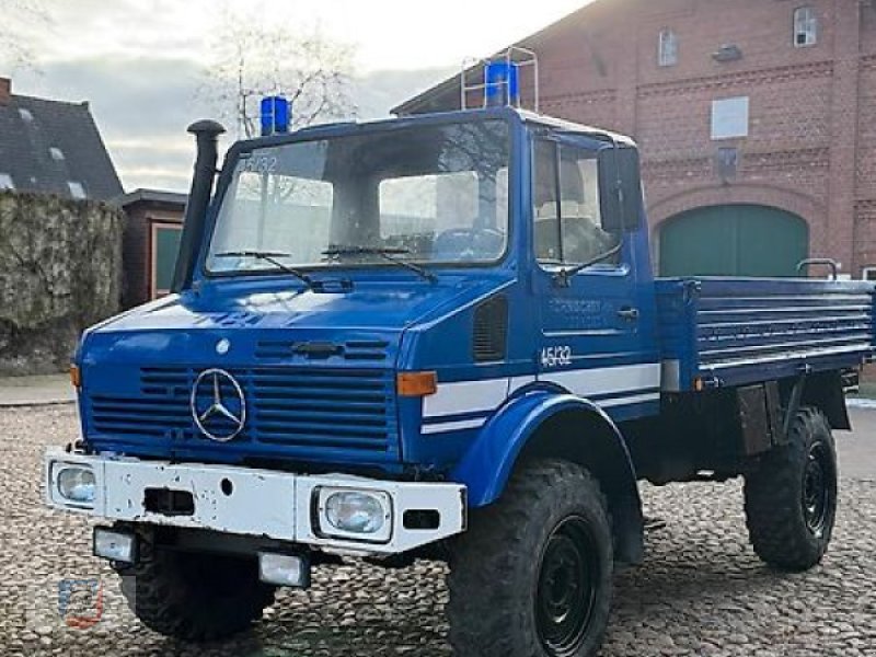 Unimog Türe ait Mercedes-Benz U1300L U435 Reisemobil Expeditionsmobil THW, Gebrauchtmaschine içinde Fitzen