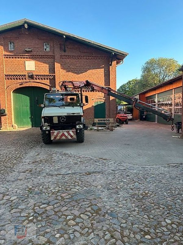 Unimog tipa Mercedes-Benz U1400 427/10 Atlas Kran 10.5 M Hydraulik OM366 A Platte 3, Gebrauchtmaschine u Fitzen (Slika 15)