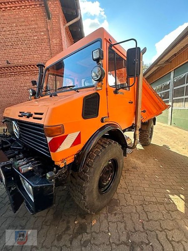 Unimog des Typs Mercedes-Benz U1400 U1450 427 Hochdach Agrar ZW HKH Platte B3 35000netto, Gebrauchtmaschine in Fitzen (Bild 2)