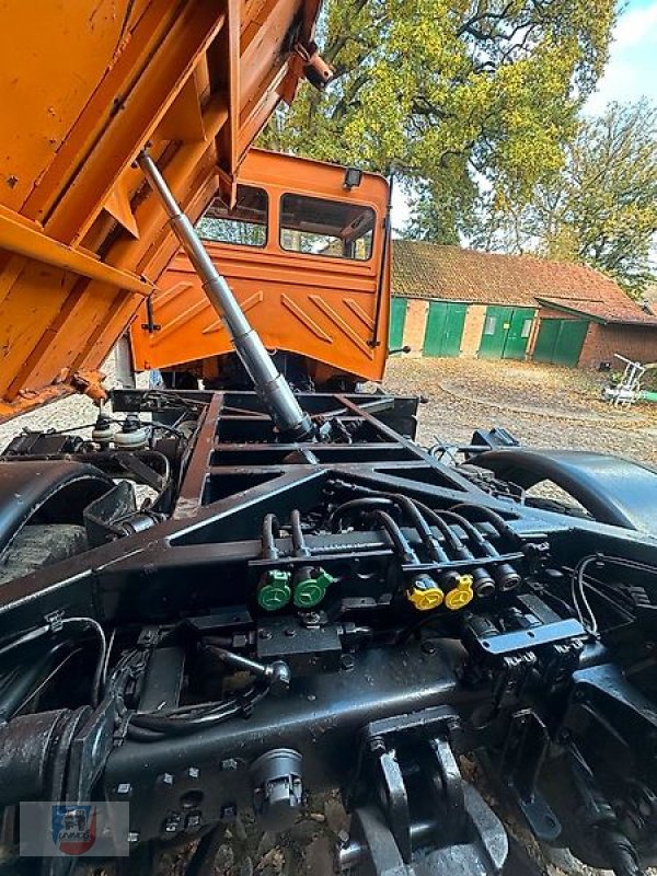 Unimog des Typs Mercedes-Benz U1400 U1450 427 Hochdach Agrar ZW HKH Platte B3 inkl. Mwst, Gebrauchtmaschine in Fitzen (Bild 13)