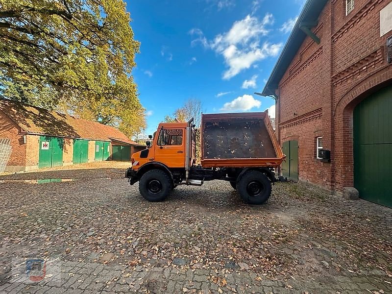 Unimog des Typs Mercedes-Benz U1400 U1450 427 Hochdach Agrar ZW HKH Platte B3 inkl. Mwst, Gebrauchtmaschine in Fitzen (Bild 4)