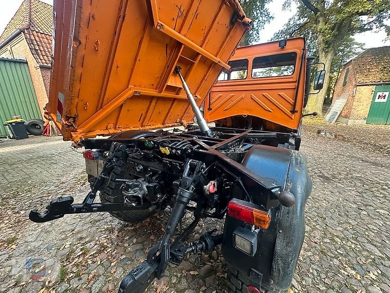 Unimog des Typs Mercedes-Benz U1400 U1450 427 Hochdach Agrar ZW HKH Platte B3 inkl. Mwst, Gebrauchtmaschine in Fitzen (Bild 5)