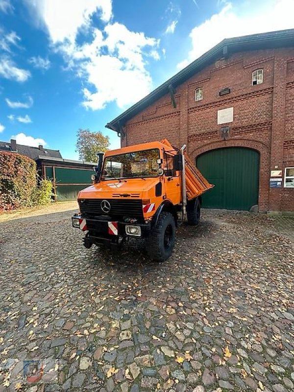 Unimog des Typs Mercedes-Benz U1400 U1450 427 Hochdach Agrar ZW HKH Platte B3 inkl. Mwst, Gebrauchtmaschine in Fitzen (Bild 1)