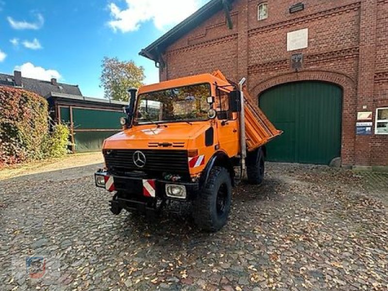 Unimog des Typs Mercedes-Benz U1400 U1450 427 Hochdach Agrar ZW HKH Platte B3 inkl. Mwst, Gebrauchtmaschine in Fitzen (Bild 1)