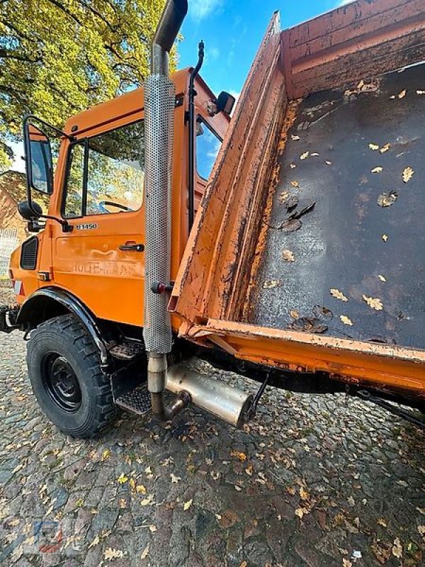 Unimog des Typs Mercedes-Benz U1400 U1450 427 Hochdach Agrar ZW HKH Platte B3 inkl. Mwst, Gebrauchtmaschine in Fitzen (Bild 8)