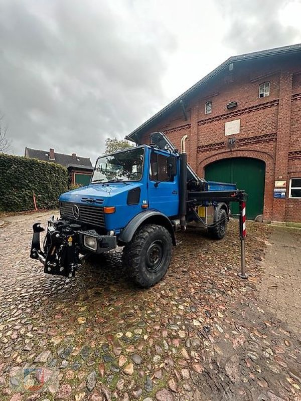 Unimog van het type Mercedes-Benz U1550L 437 HIAB 090 AW Kran 405/70R20 TÜV Bj. 95, Gebrauchtmaschine in Fitzen (Foto 7)