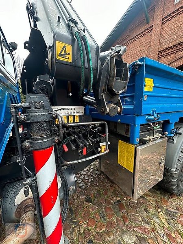 Unimog tip Mercedes-Benz U1550L 437 HIAB 090 AW Kran 405/70R20 TÜV Bj. 95, Gebrauchtmaschine in Fitzen (Poză 15)