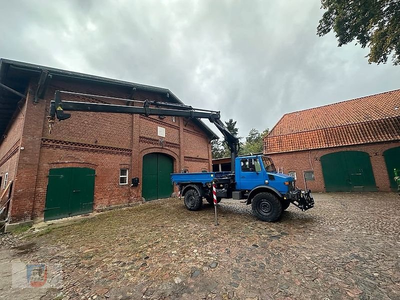 Unimog Türe ait Mercedes-Benz U1550L 437 HIAB 090AW Kran 405/70R20 TÜV Bj.95 39.900Netto, Gebrauchtmaschine içinde Fitzen (resim 10)