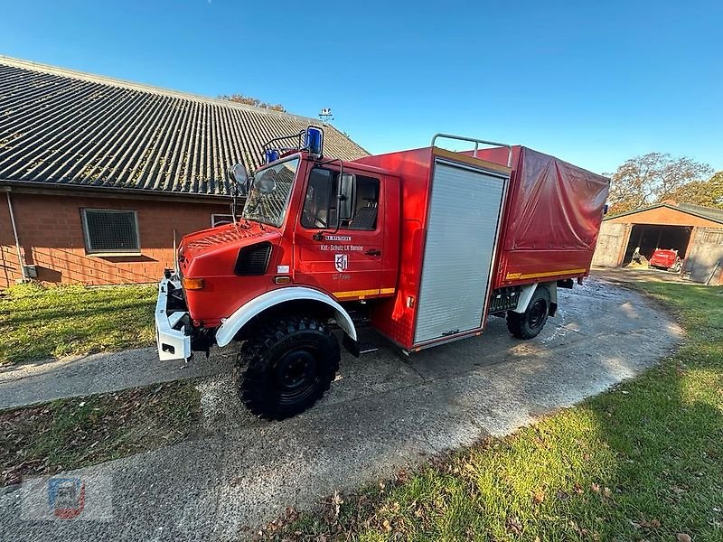 Unimog del tipo Mercedes-Benz U1550L Feuerwehr U437.141 Reise Expedition SW2000 Lentner, Gebrauchtmaschine In Fitzen (Immagine 8)