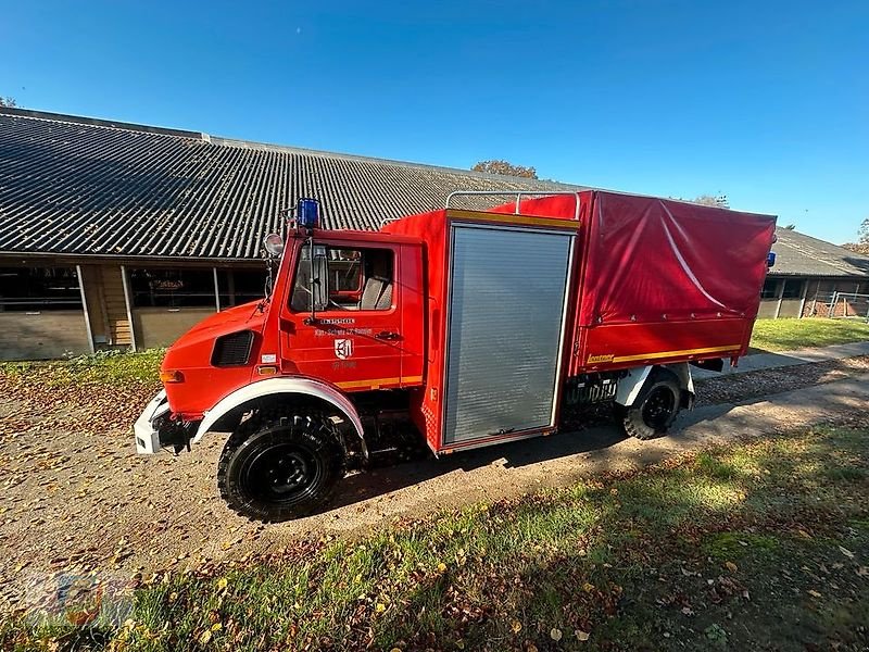 Unimog Türe ait Mercedes-Benz U1550L Feuerwehr U437.141 Reise Expedition SW2000 Lentner, Gebrauchtmaschine içinde Fitzen (resim 17)