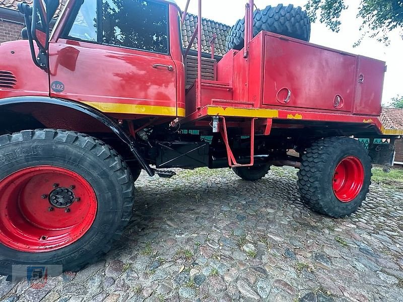 Unimog za tip Mercedes-Benz U416 U1100 Feuerwehr original 15.000Km Seilwinde, Gebrauchtmaschine u Fitzen (Slika 4)