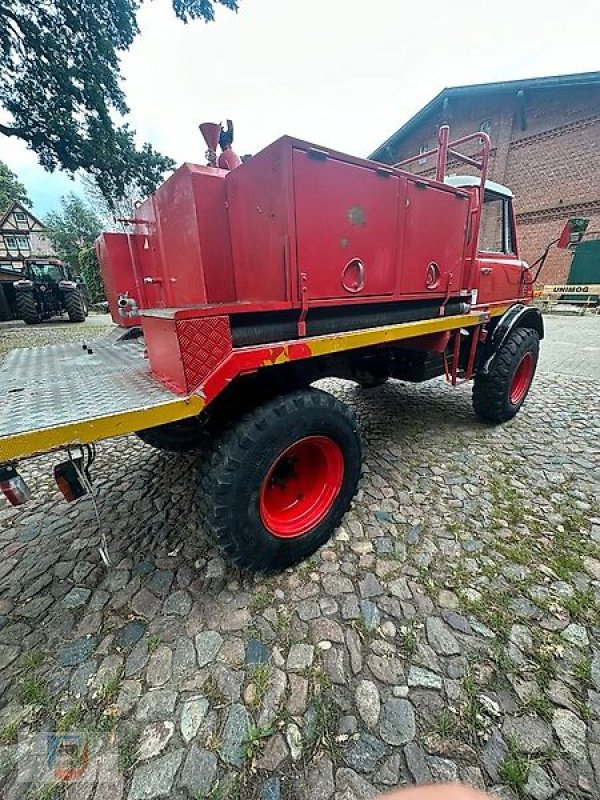 Unimog del tipo Mercedes-Benz U416 U1100 Feuerwehr original 15.000Km Seilwinde, Gebrauchtmaschine en Fitzen (Imagen 9)