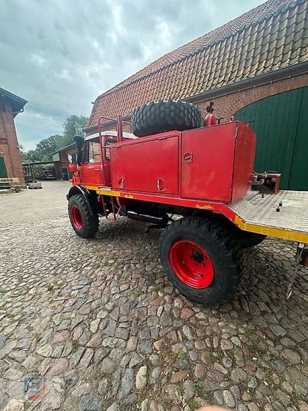 Unimog za tip Mercedes-Benz U416 U1100 Feuerwehr original 15.000Km Seilwinde, Gebrauchtmaschine u Fitzen (Slika 8)