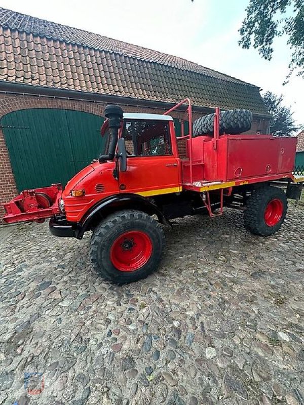 Unimog des Typs Mercedes-Benz U416 U1100 Feuerwehr original 15.000Km Seilwinde, Gebrauchtmaschine in Fitzen (Bild 19)