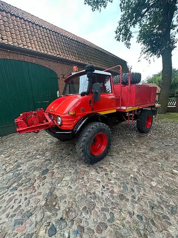 Unimog tip Mercedes-Benz U416 U1100 Feuerwehr original 15.000Km Seilwinde, Gebrauchtmaschine in Fitzen (Poză 1)