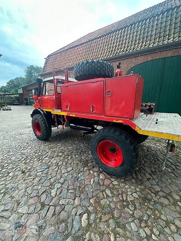 Unimog des Typs Mercedes-Benz U416 U1100 Feuerwehr original 15.000Km Seilwinde, Gebrauchtmaschine in Fitzen (Bild 7)