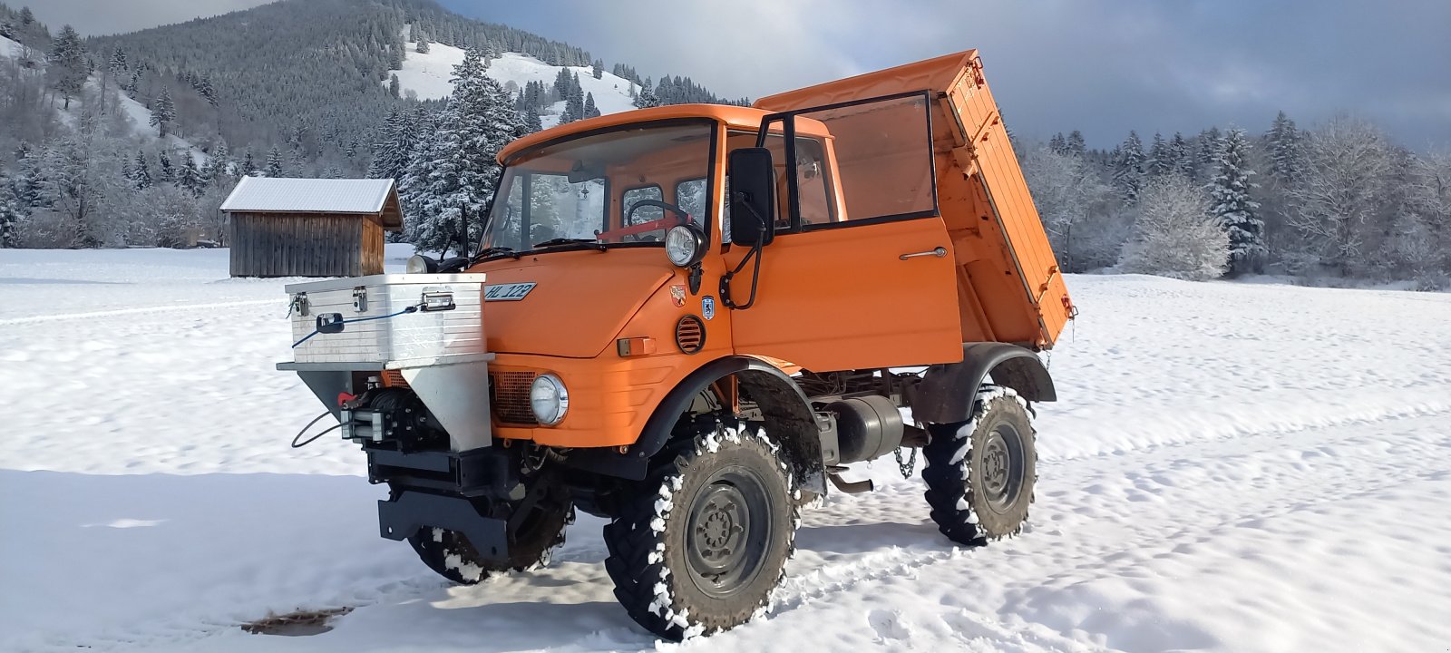 Unimog типа Mercedes-Benz u421, Gebrauchtmaschine в Unterammergau (Фотография 1)