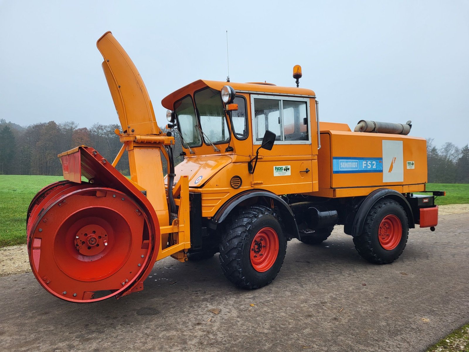 Unimog van het type Mercedes-Benz Unimog 421 Schneefräse "Mercedes-Benz-Schmidt", Gebrauchtmaschine in Laaber (Foto 1)