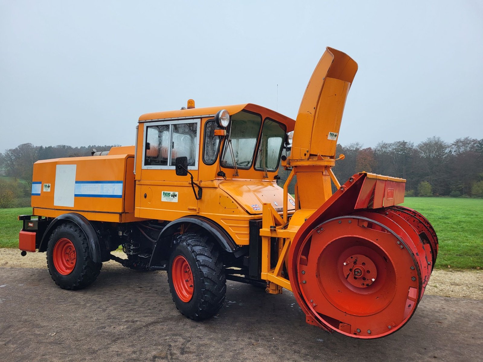 Unimog van het type Mercedes-Benz Unimog 421 Schneefräse "Mercedes-Benz-Schmidt", Gebrauchtmaschine in Laaber (Foto 2)