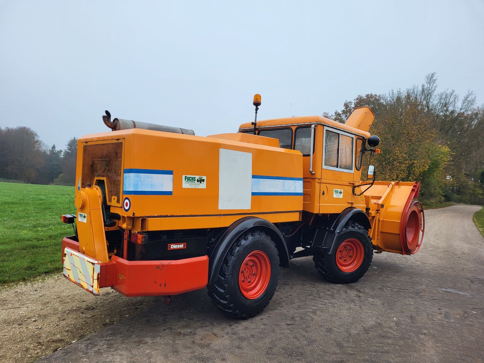 Unimog van het type Mercedes-Benz Unimog 421 Schneefräse "Mercedes-Benz-Schmidt", Gebrauchtmaschine in Laaber (Foto 3)