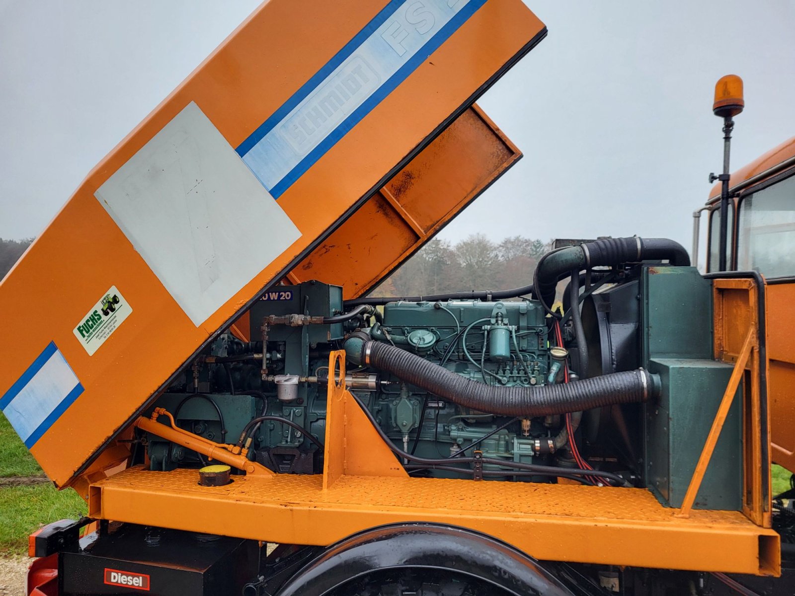 Unimog van het type Mercedes-Benz Unimog 421 Schneefräse "Mercedes-Benz-Schmidt", Gebrauchtmaschine in Laaber (Foto 5)