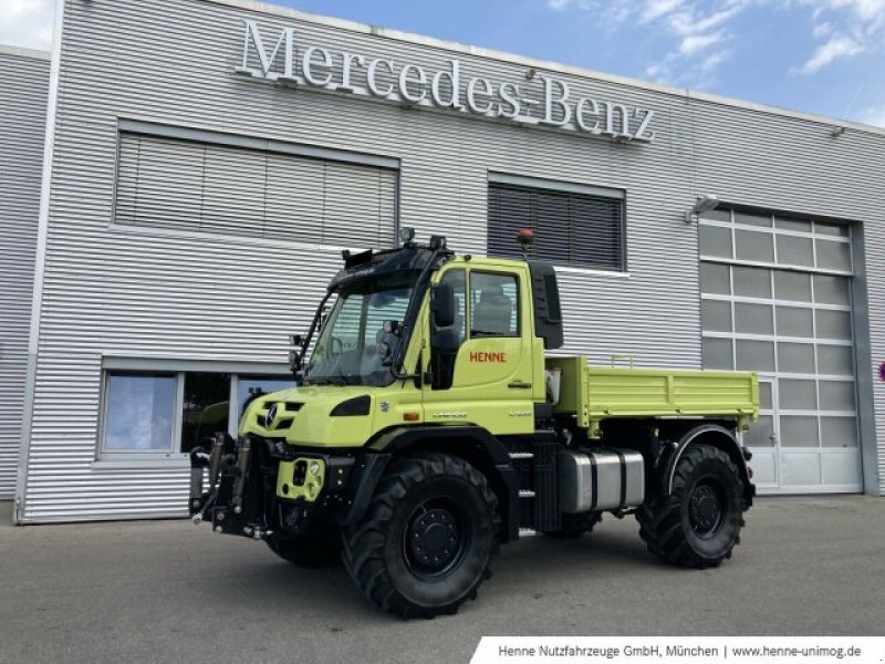 Unimog Türe ait Mercedes-Benz Unimog Geräteträger U535 Agrar, Gebrauchtmaschine içinde Heimstetten (resim 2)