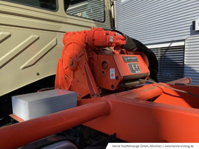 Unimog van het type Mercedes-Benz Unimog Hochgeländegängig U5000, Gebrauchtmaschine in Heimstetten (Foto 21)