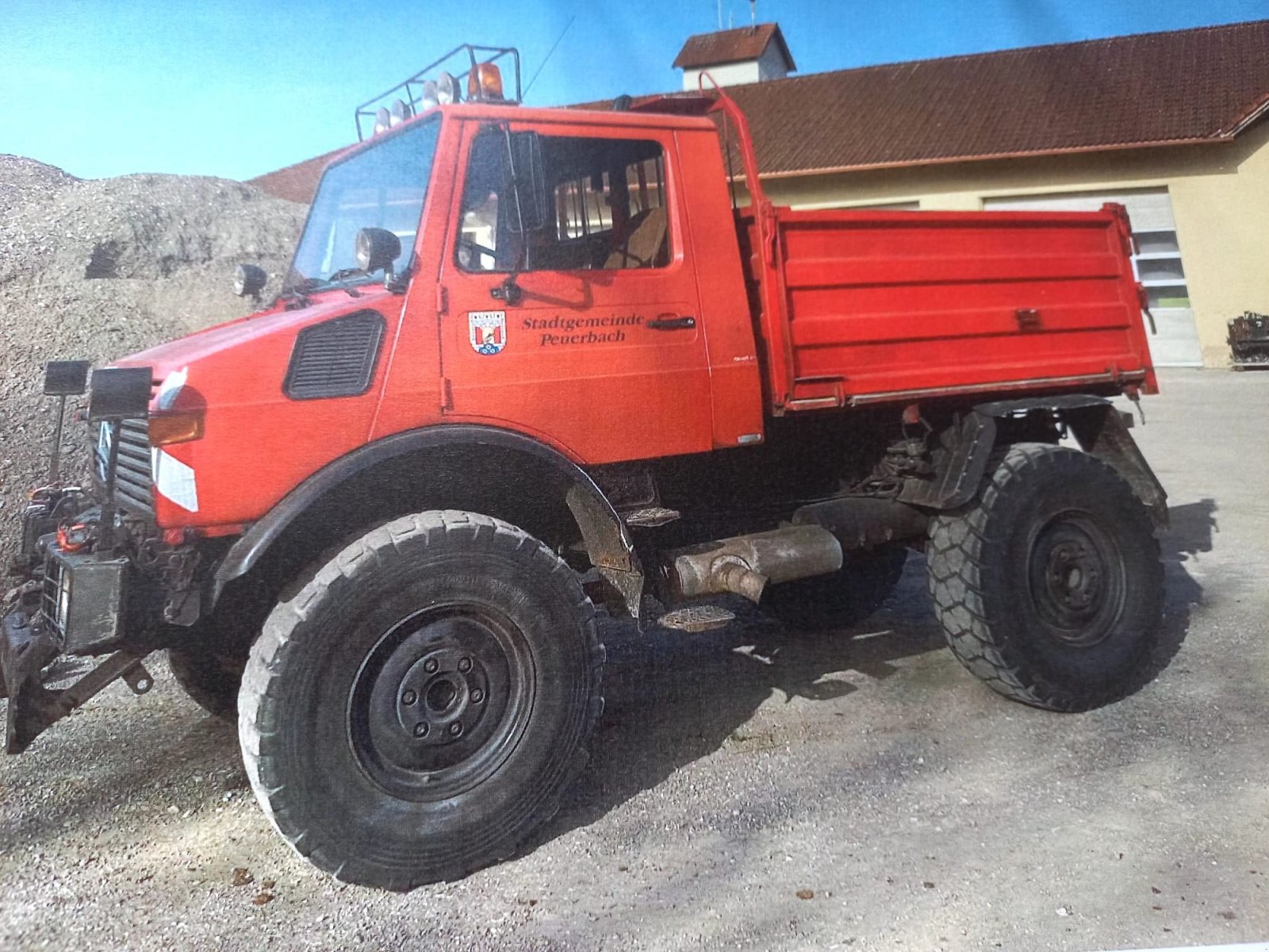 Unimog typu Mercedes-Benz Unimog U 1400, Gebrauchtmaschine w Peuerbach (Zdjęcie 1)