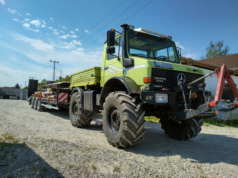 Unimog Türe ait Mercedes-Benz Unimog U 2100, Gebrauchtmaschine içinde Landsberg (resim 1)