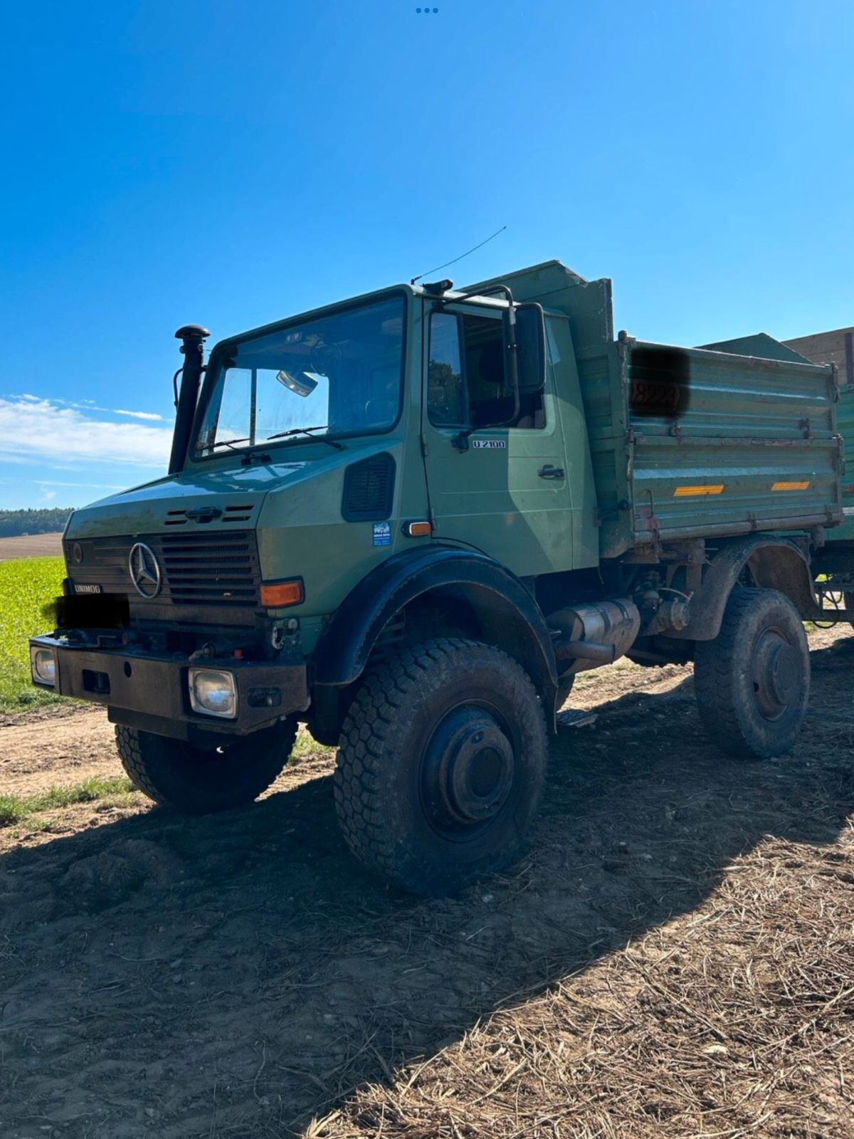 Unimog of the type Mercedes-Benz Unimog U 2100, Gebrauchtmaschine in Thyrnau (Picture 1)