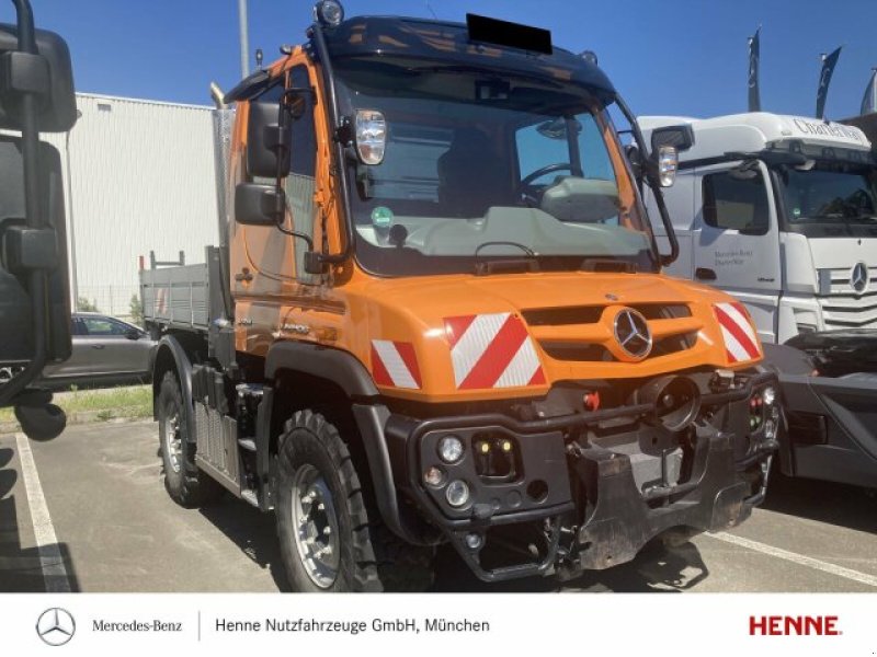 Unimog of the type Mercedes-Benz Unimog U 218, Gebrauchtmaschine in Heimstetten