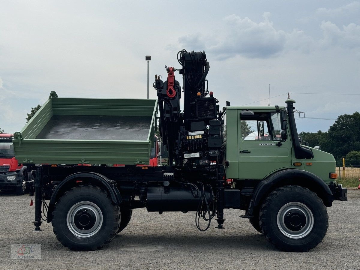 Unimog des Typs Mercedes-Benz Unimog U 2450 L HIAB 280-5 17,5m Höhe inkl. Arbeitskorb, Gebrauchtmaschine in Sottrum (Bild 19)