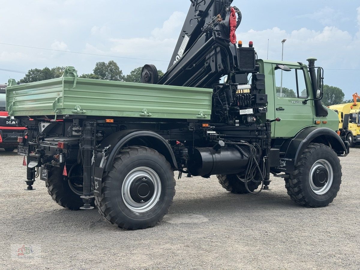 Unimog типа Mercedes-Benz Unimog U 2450 L HIAB 280-5 17,5m Höhe inkl. Arbeitskorb, Gebrauchtmaschine в Sottrum (Фотография 26)