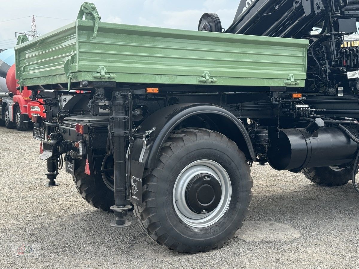 Unimog типа Mercedes-Benz Unimog U 2450 L HIAB 280-5 17,5m Höhe inkl. Arbeitskorb, Gebrauchtmaschine в Sottrum (Фотография 27)